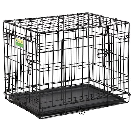 Midwest Metal Products 24 in. Pet Expert Double Door Dog Crate MI571542